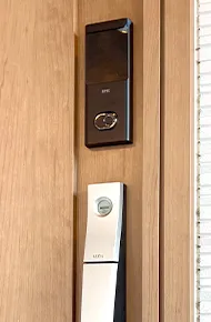 電子錠の設置イメージ